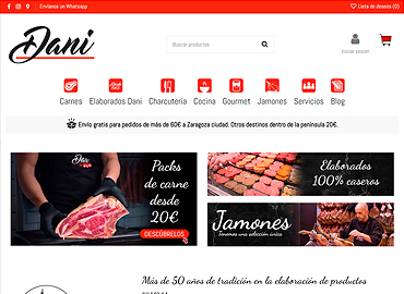 E-commerce - Dani carnicería